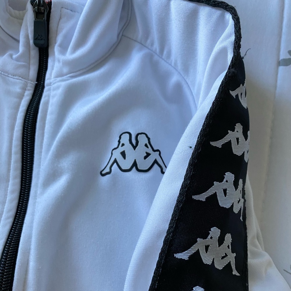 White Kappa track jacket🤍